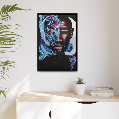 "Admiral" Framed Canvas Print